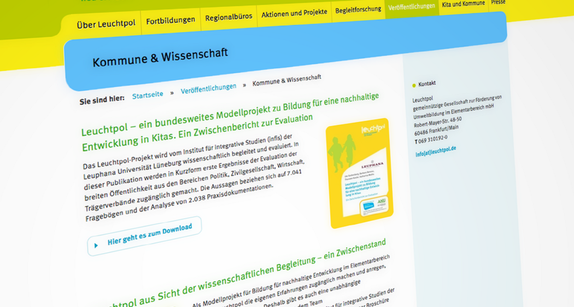 Publikationslisten http://www.leuchtpol.de/veroeffentlichungen/kommune-und-wissenschaft/