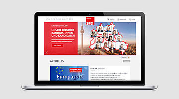 Startseite Webseite www.spd-berlin.de