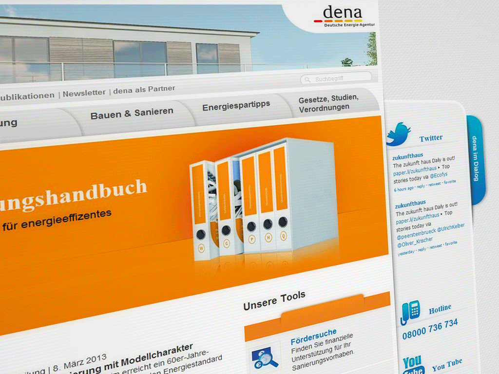 Das Social Media Flyout bleibt im Fokus des Betrachters Das Social Media Flyout bleibt im Fokus des Betrachters
