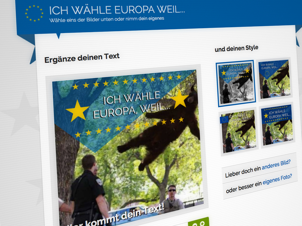 Bildupload im Meme-Generator Bildupload im Meme-Generator