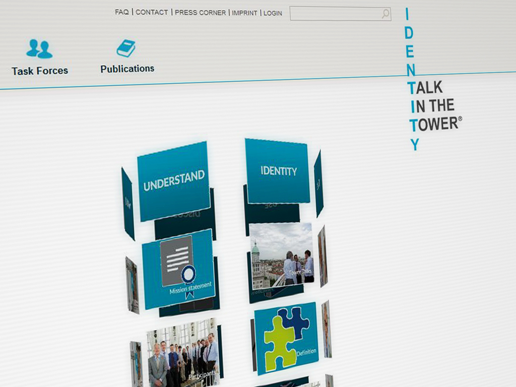 Start Giesecke & Devrient Screenshot der Startseite