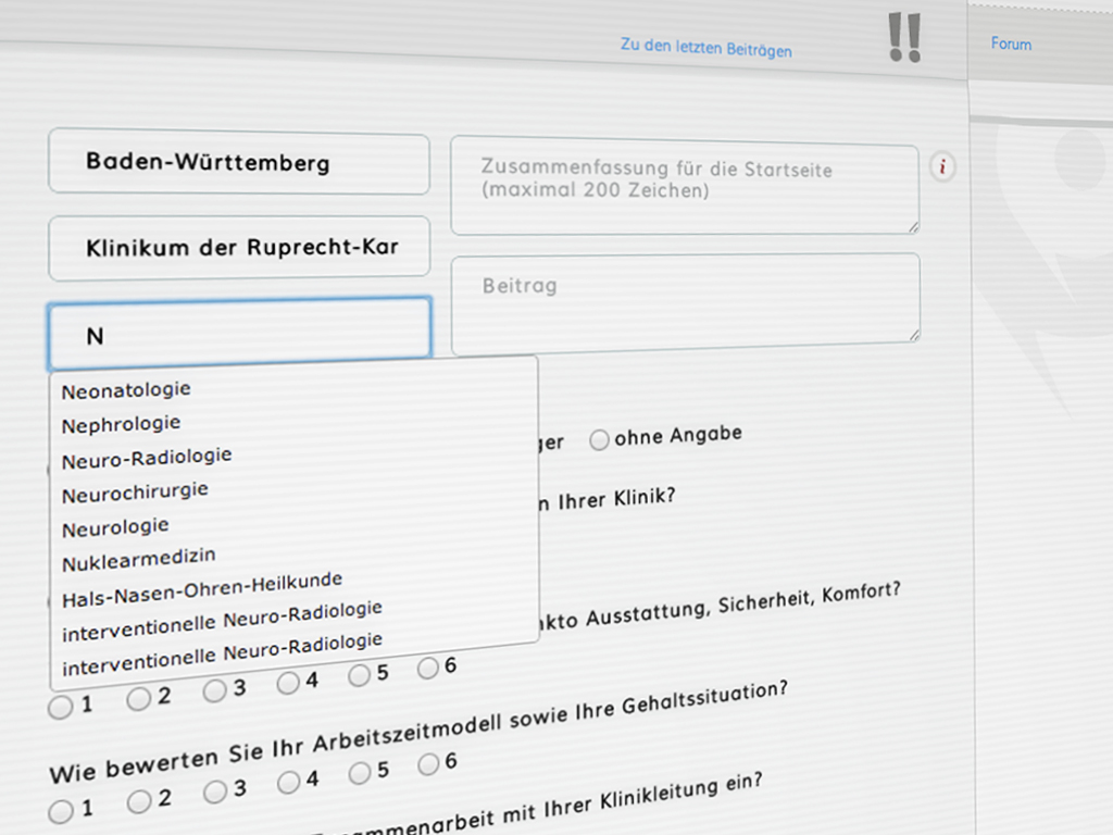 KST 12 Form Screenshot der Eingabemaske für Statusberichte