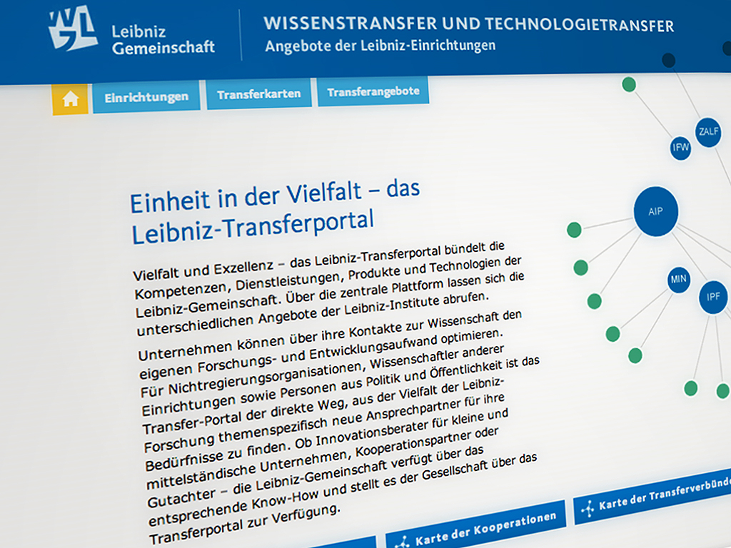 WLG 10 Startseite Startseite des Transferportals